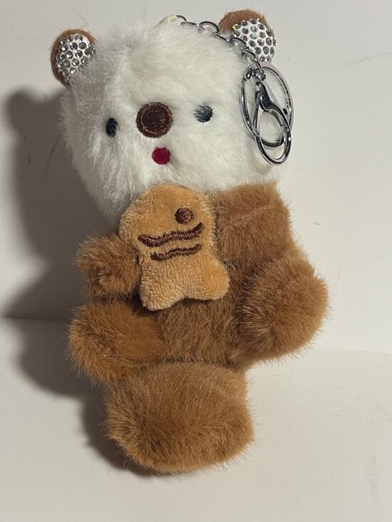 None Other - Otter Plush Keychain Bag Charm Animal Lovers Whimsical